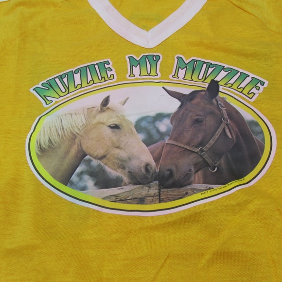 Wrangler Other - Wrangler Play Offs V-Neck Shirt Nuzzle My Muzzle